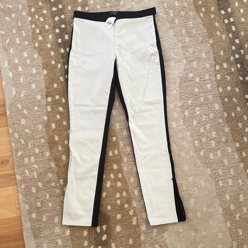 Banana Republic Stylish Black and White Pants